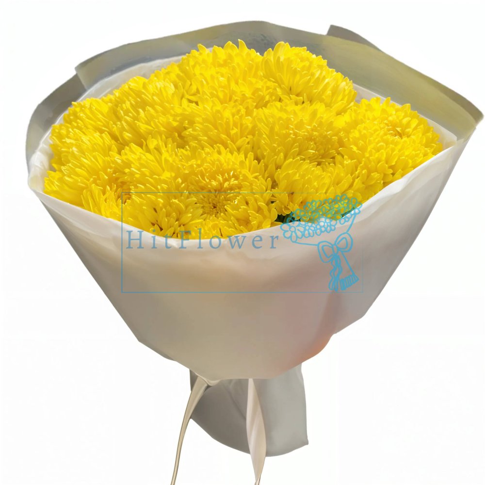 Букет цветов из: Хризантемы